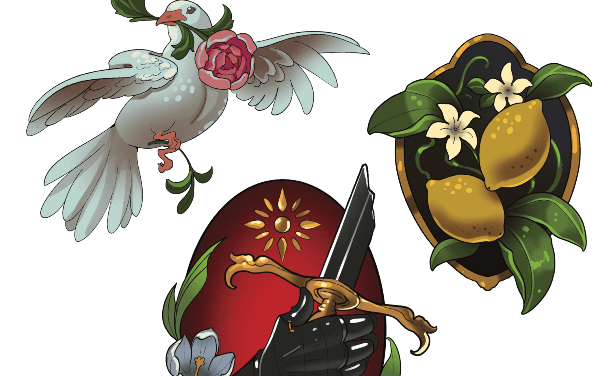 can write when selection of temp tattoos produced in-house is made